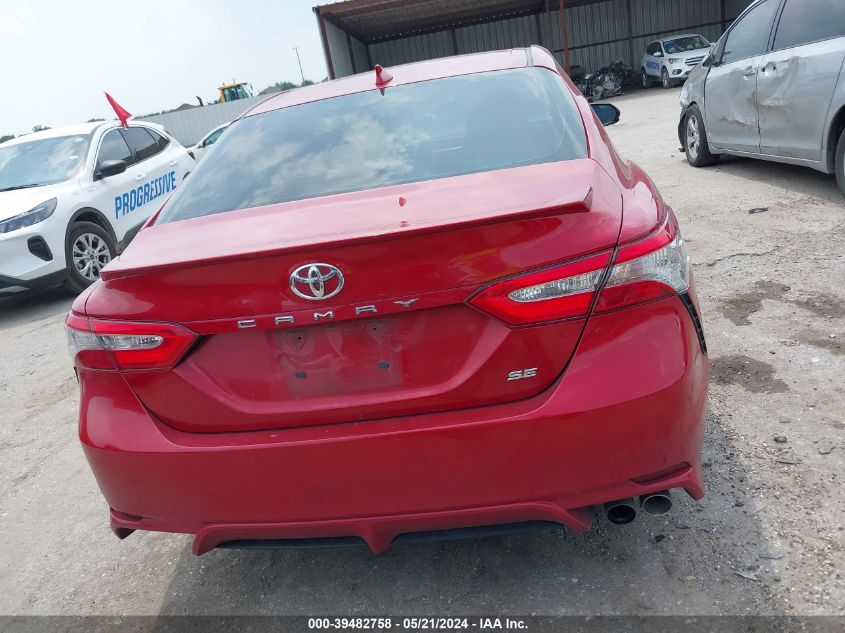 2019 Toyota Camry Se VIN: 4T1B11HK6KU180450 Lot: 39482758