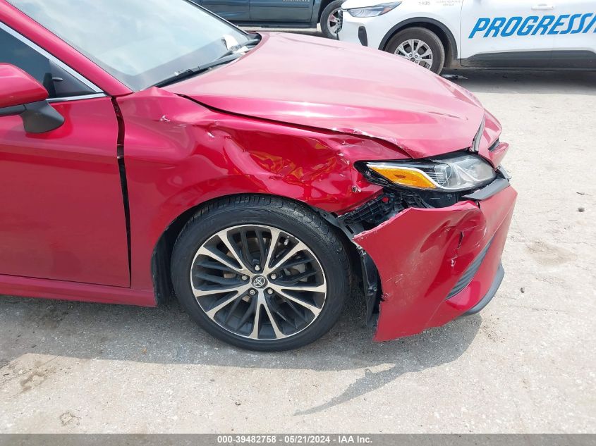 2019 Toyota Camry Se VIN: 4T1B11HK6KU180450 Lot: 39482758