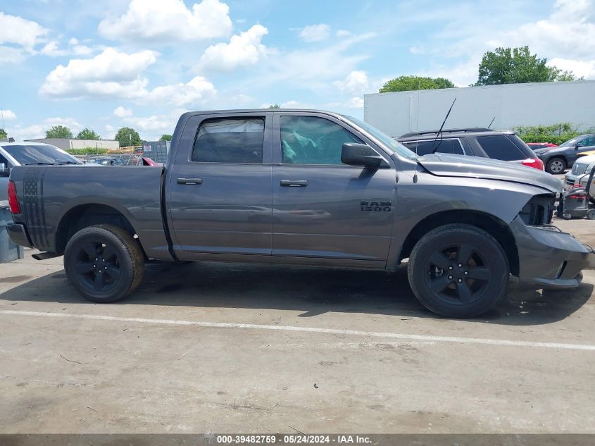 2018 Ram 1500 Express 4X2 5'7 Box VIN: 1C6RR6KGXJS347830 Lot: 39482759