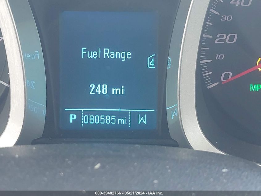 2012 Chevrolet Equinox 1Lt VIN: 2GNALDEK6C6351091 Lot: 39482766