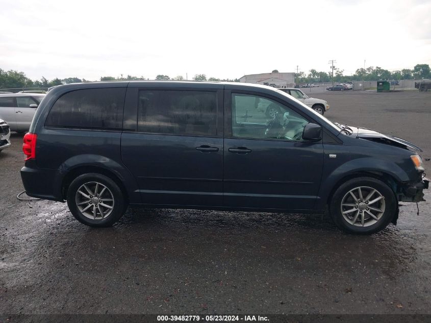 2014 Dodge Grand Caravan Se 30Th Anniversary VIN: 2C4RDGBG2ER249220 Lot: 39482779