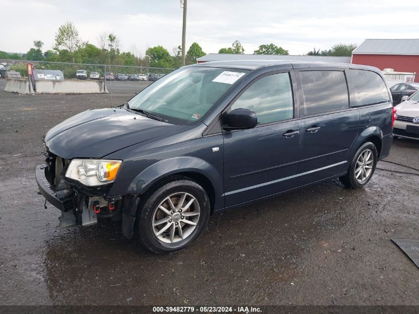 2014 Dodge Grand Caravan Se 30Th Anniversary VIN: 2C4RDGBG2ER249220 Lot: 39482779