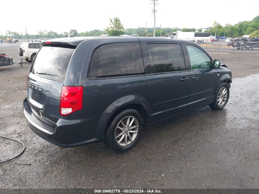 2014 Dodge Grand Caravan Se 30Th Anniversary VIN: 2C4RDGBG2ER249220 Lot: 39482779