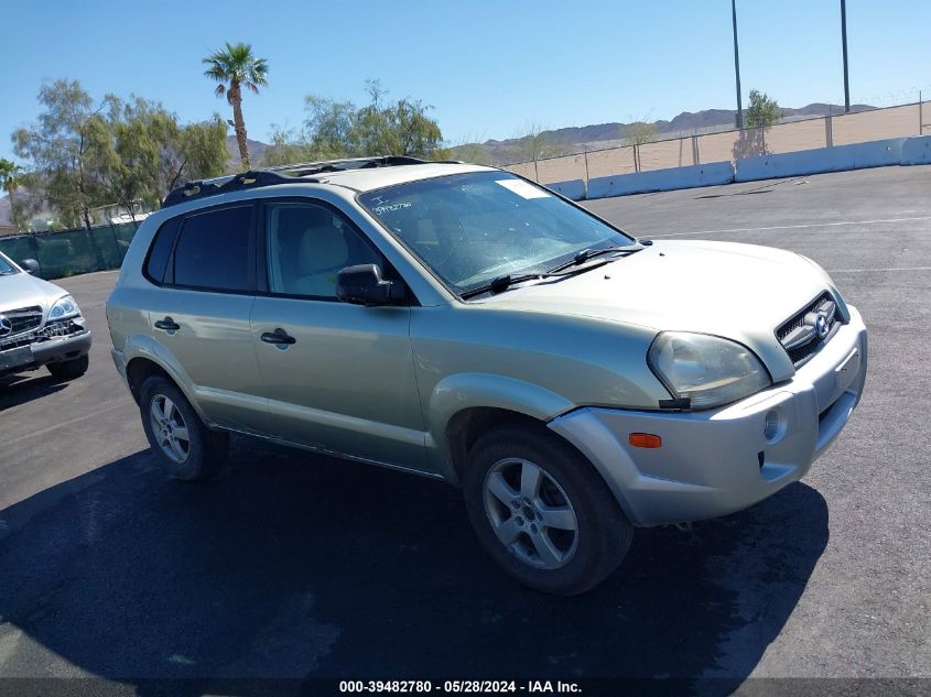 2006 Hyundai Tucson Gl VIN: KM8JM12B96U249827 Lot: 39482780