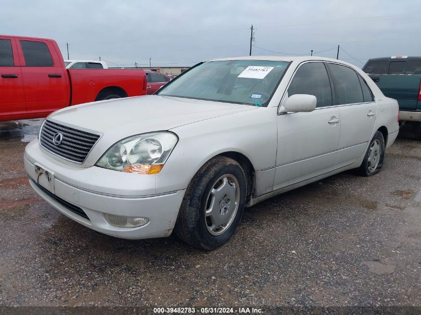 2002 Lexus Ls 430 VIN: JTHBN30F320080945 Lot: 39482783