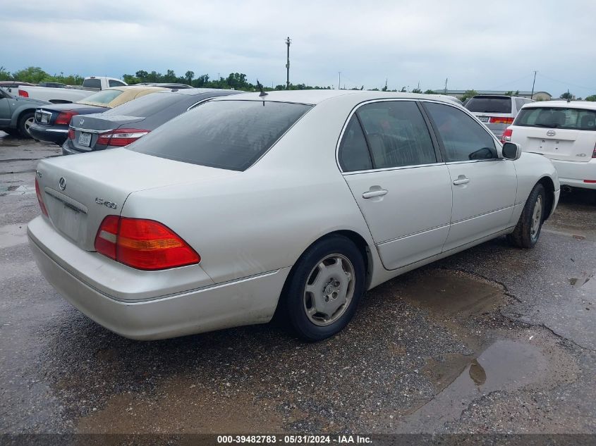 2002 Lexus Ls 430 VIN: JTHBN30F320080945 Lot: 39482783