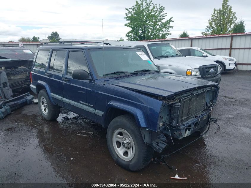 2000 Jeep Cherokee Sport VIN: 1J4FF48S8YL131641 Lot: 39482804