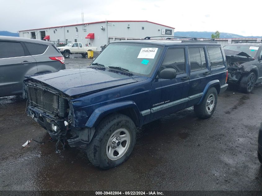 2000 Jeep Cherokee Sport VIN: 1J4FF48S8YL131641 Lot: 39482804