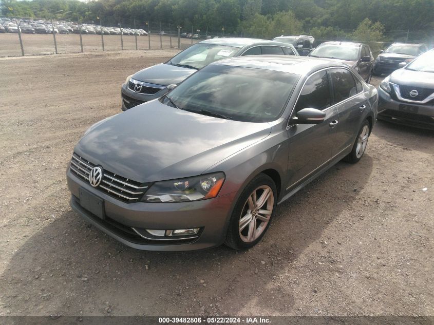 2013 Volkswagen Passat Sel VIN: 1VWCN7A39DC001844 Lot: 39482806