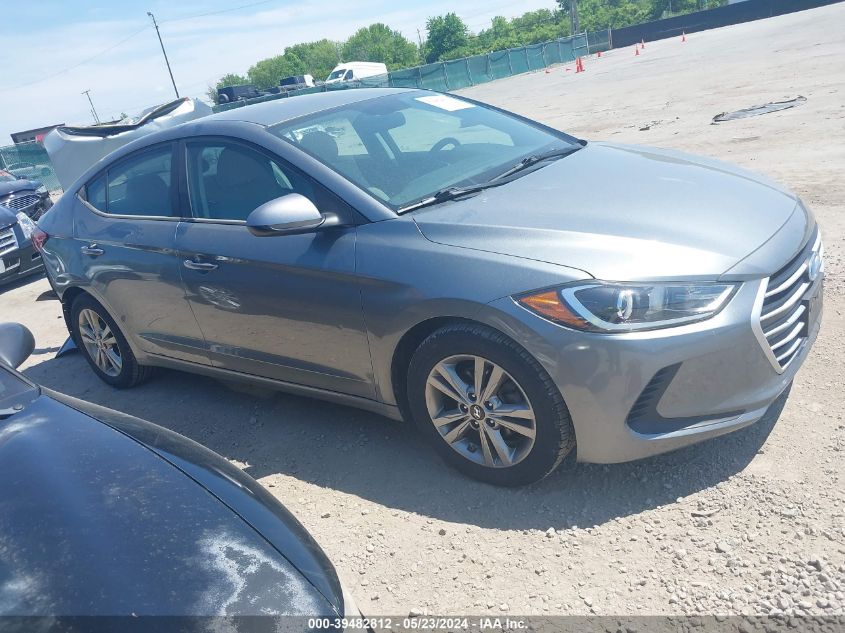 2017 Hyundai Elantra Se VIN: KMHD84LF2HU241558 Lot: 39482812