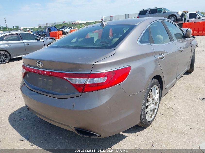 2013 Hyundai Azera VIN: KMHFG4JG3DA284664 Lot: 39482814