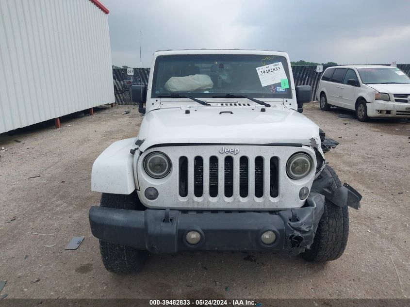 2014 Jeep Wrangler Unlimited Sahara VIN: 1C4BJWEG3EL205834 Lot: 39482833