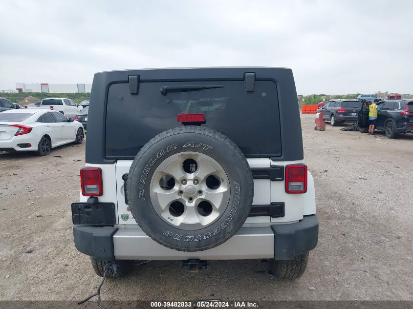 2014 Jeep Wrangler Unlimited Sahara VIN: 1C4BJWEG3EL205834 Lot: 39482833