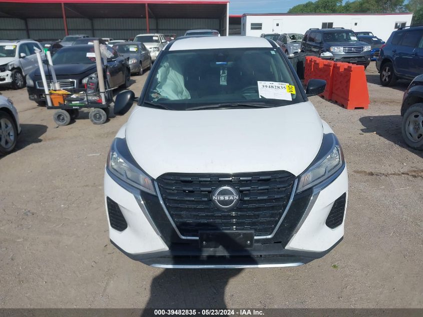 2022 Nissan Kicks S Xtronic Cvt VIN: 3N1CP5BVXNL477207 Lot: 39482835