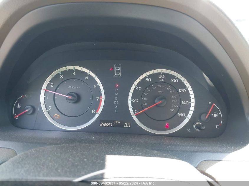 2010 Honda Accord 2.4 Lx VIN: 1HGCP2F32AA065323 Lot: 39482837