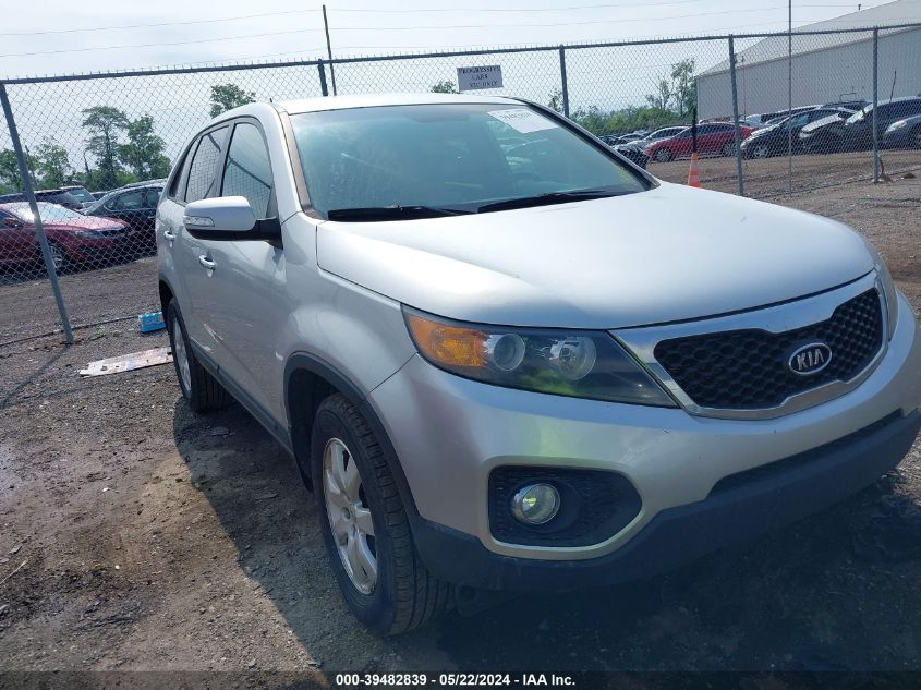 2013 Kia Sorento Lx VIN: 5XYKT3A11DG397212 Lot: 39482839