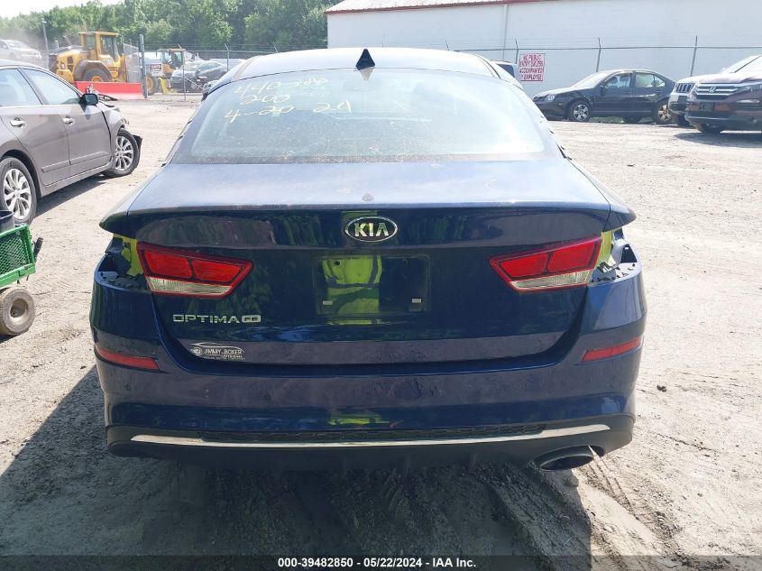 2019 Kia Optima Lx VIN: 5XXGT4L39KG304187 Lot: 39482850