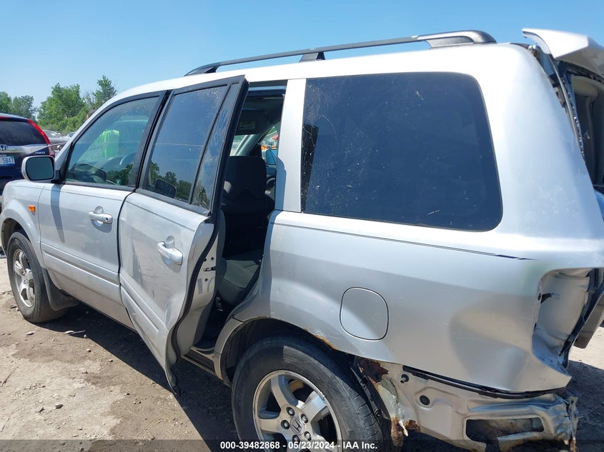 2008 Honda Pilot Se VIN: 5FNYF18328B030507 Lot: 39482868