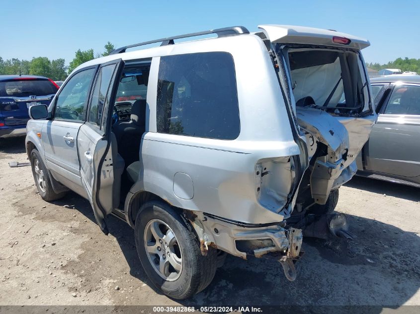 2008 Honda Pilot Se VIN: 5FNYF18328B030507 Lot: 39482868