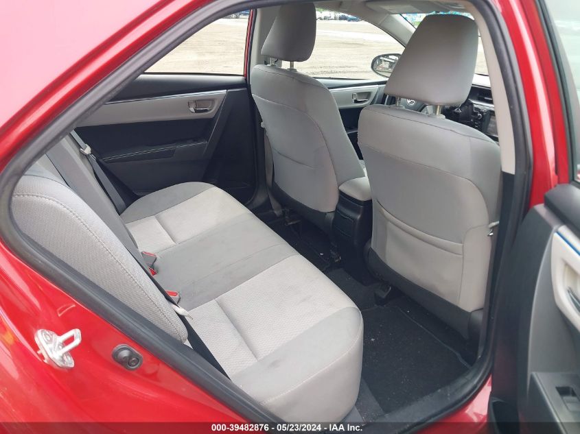 2015 Toyota Corolla Le VIN: 2T1BURHE6FC349468 Lot: 39482876