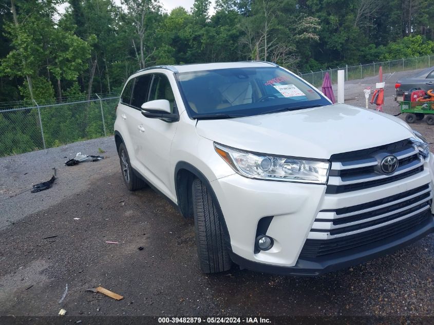 2019 TOYOTA HIGHLANDER XLE - 5TDKZRFH1KS316037