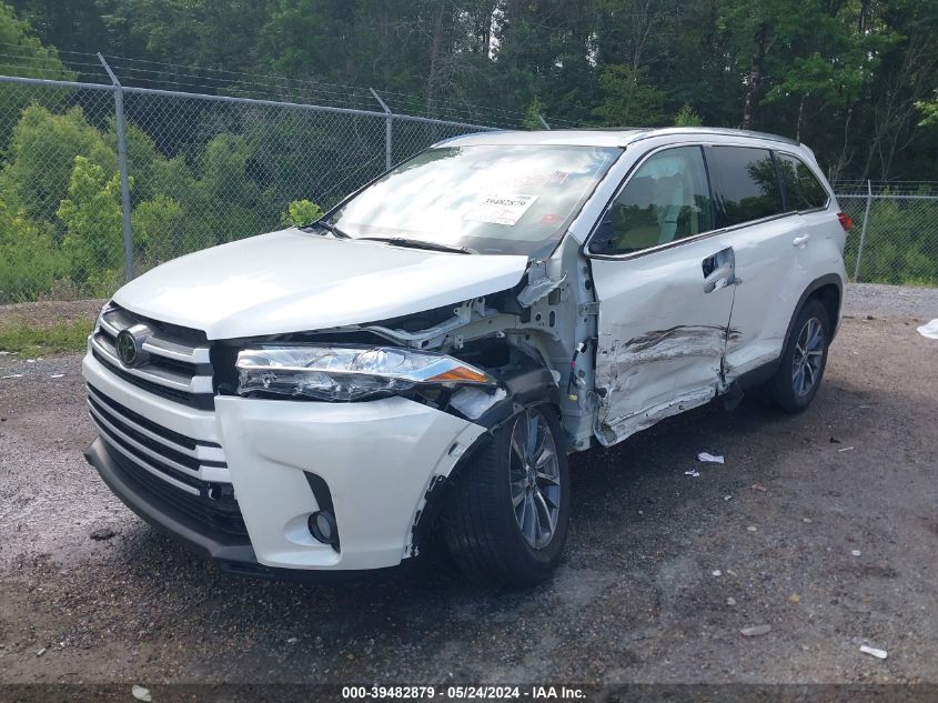 2019 TOYOTA HIGHLANDER XLE - 5TDKZRFH1KS316037