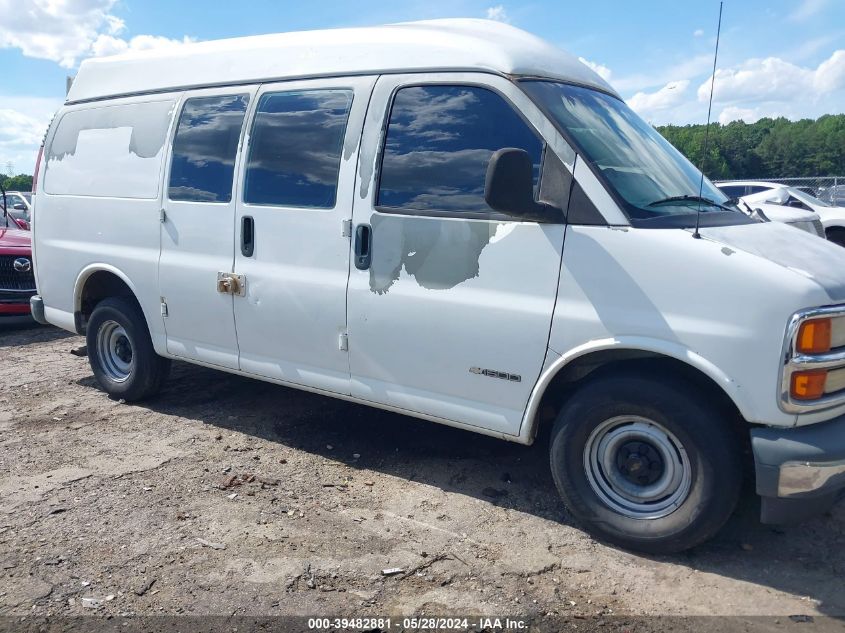 2001 Chevrolet Express VIN: 1GCFG15R811100152 Lot: 39482881