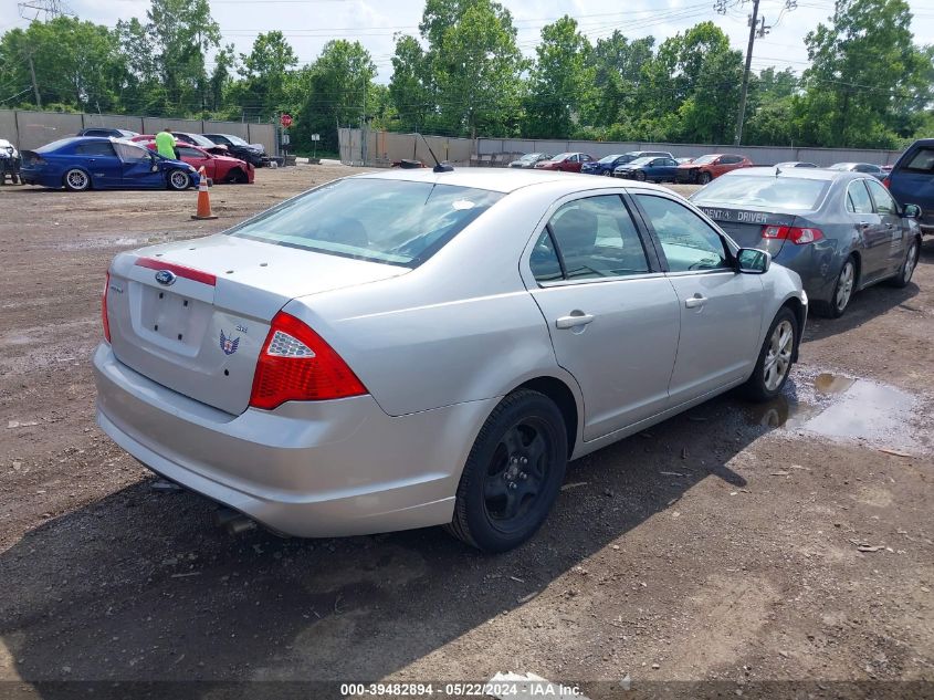 2010 Ford Fusion Se VIN: 3FAHP0HA3AR129059 Lot: 39482894