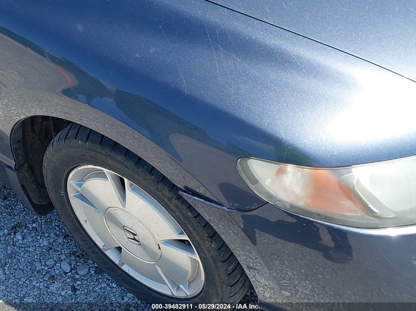 2007 Honda Civic Hybrid VIN: JHMFA36247S003837 Lot: 39482911