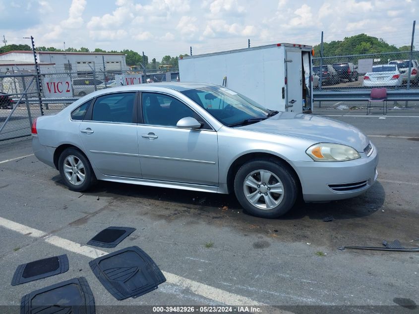 2012 Chevrolet Impala Ls VIN: 2G1WF5E35C1159008 Lot: 39482926