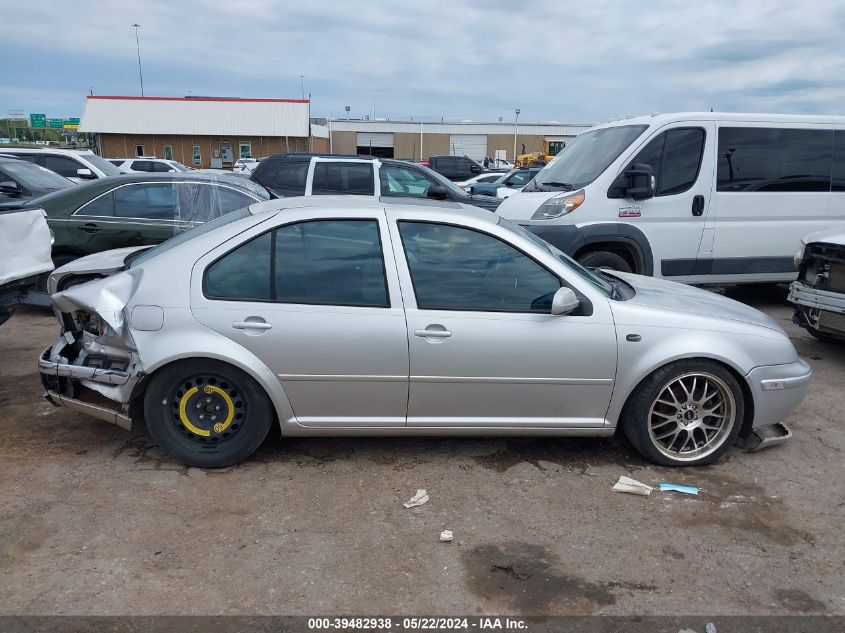 2001 Volkswagen Jetta Glx VIN: 3VWTG69M81M133568 Lot: 39482938