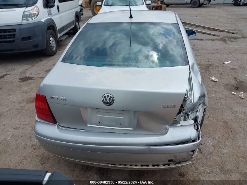 2001 Volkswagen Jetta Glx VIN: 3VWTG69M81M133568 Lot: 39482938