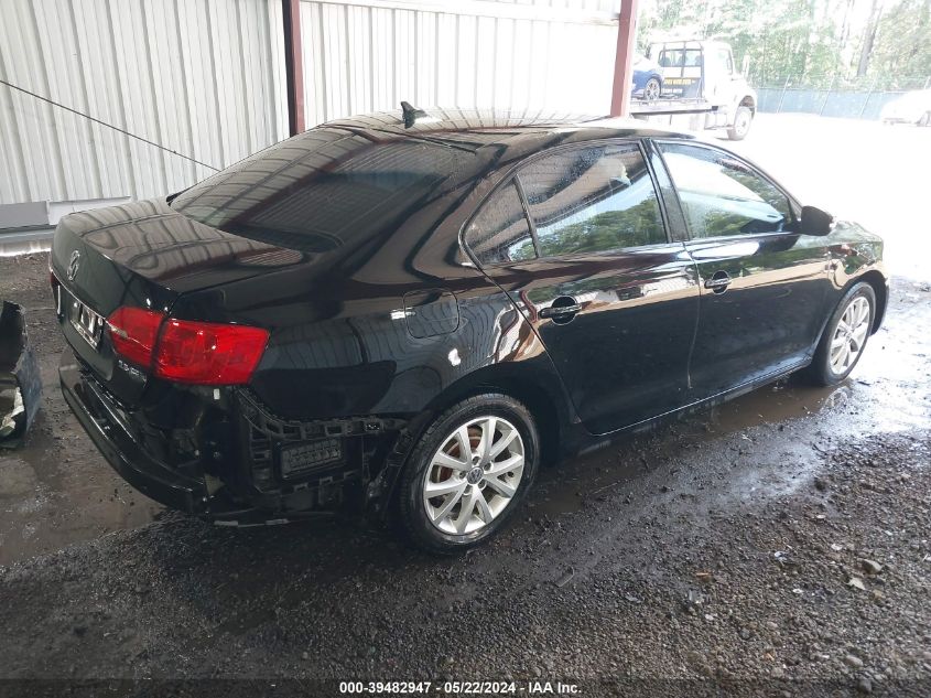 2011 Volkswagen Jetta 2.5L Se VIN: 3VWDZ7AJXBM068956 Lot: 39482947