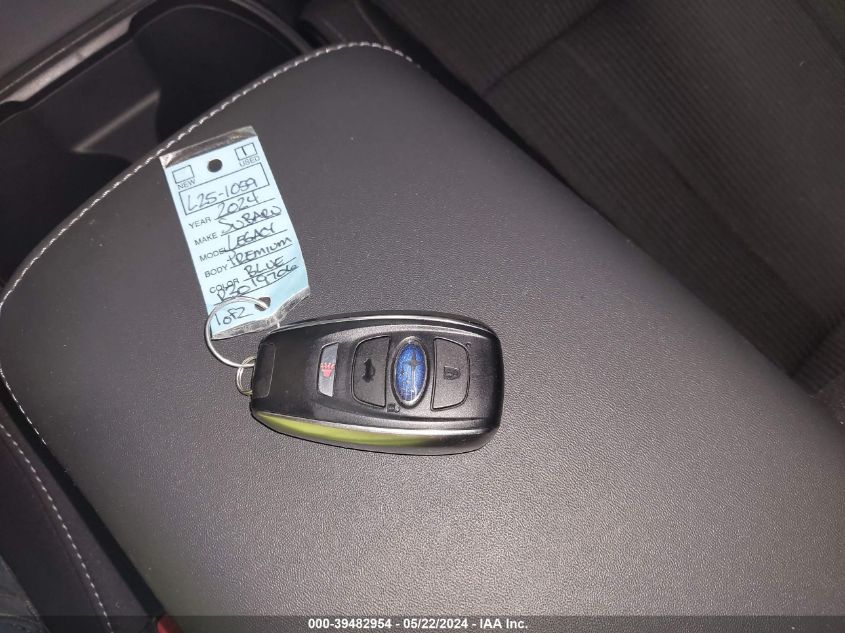 2024 Subaru Legacy Premium VIN: 4S3BWAD62R3019706 Lot: 39482954