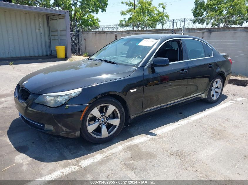 2008 BMW 528I VIN: WBANU53558CT18153 Lot: 39482955