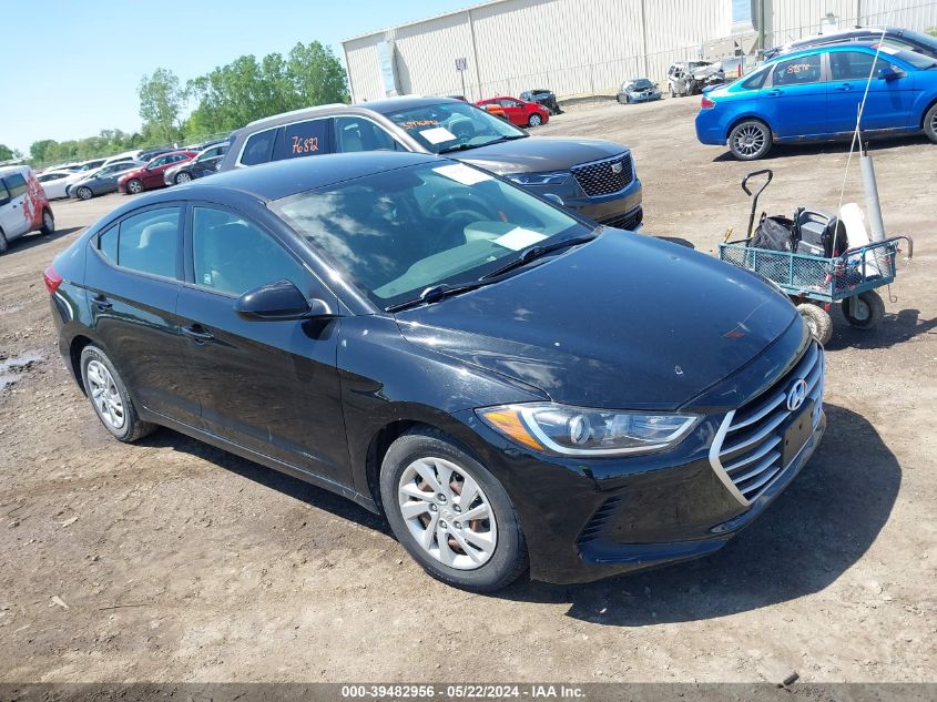 2017 Hyundai Elantra Se VIN: 5NPD74LF4HH127496 Lot: 39482956