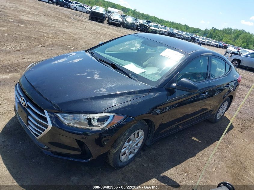 2017 Hyundai Elantra Se VIN: 5NPD74LF4HH127496 Lot: 39482956