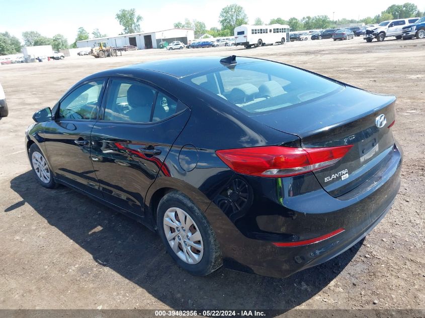 2017 Hyundai Elantra Se VIN: 5NPD74LF4HH127496 Lot: 39482956