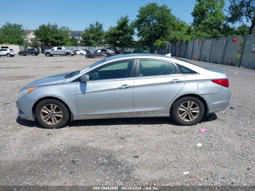 2012 Hyundai Sonata Gls VIN: 5NPEB4AC8CH407927 Lot: 39482959