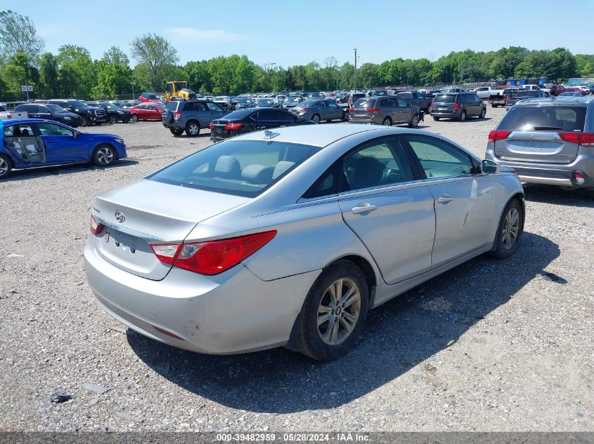 2012 Hyundai Sonata Gls VIN: 5NPEB4AC8CH407927 Lot: 39482959