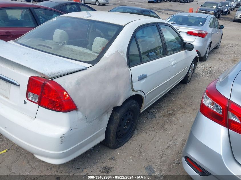 2HGES16584H541860 | 2004 HONDA CIVIC