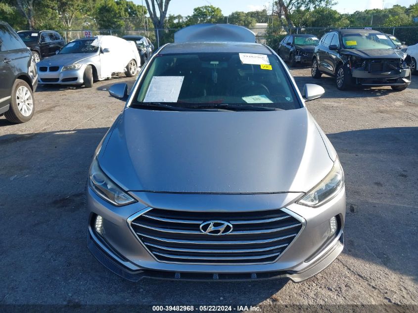 2017 Hyundai Elantra Limited VIN: 5NPD84LF0HH184873 Lot: 39482968