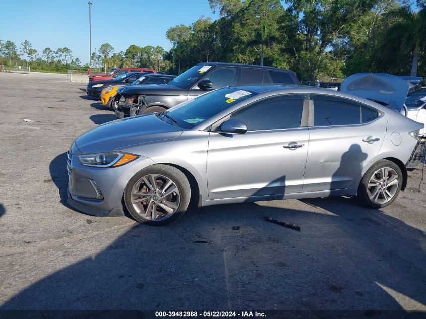 2017 Hyundai Elantra Limited VIN: 5NPD84LF0HH184873 Lot: 39482968