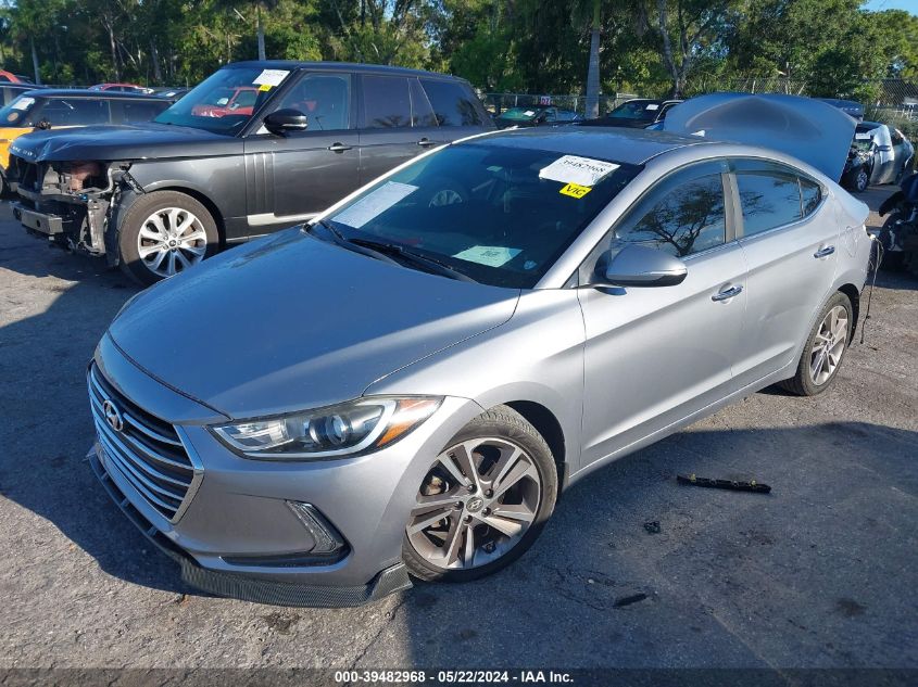 2017 Hyundai Elantra Limited VIN: 5NPD84LF0HH184873 Lot: 39482968