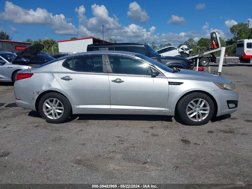 2013 Kia Optima Lx VIN: 5XXGM4A78DG156362 Lot: 39482969
