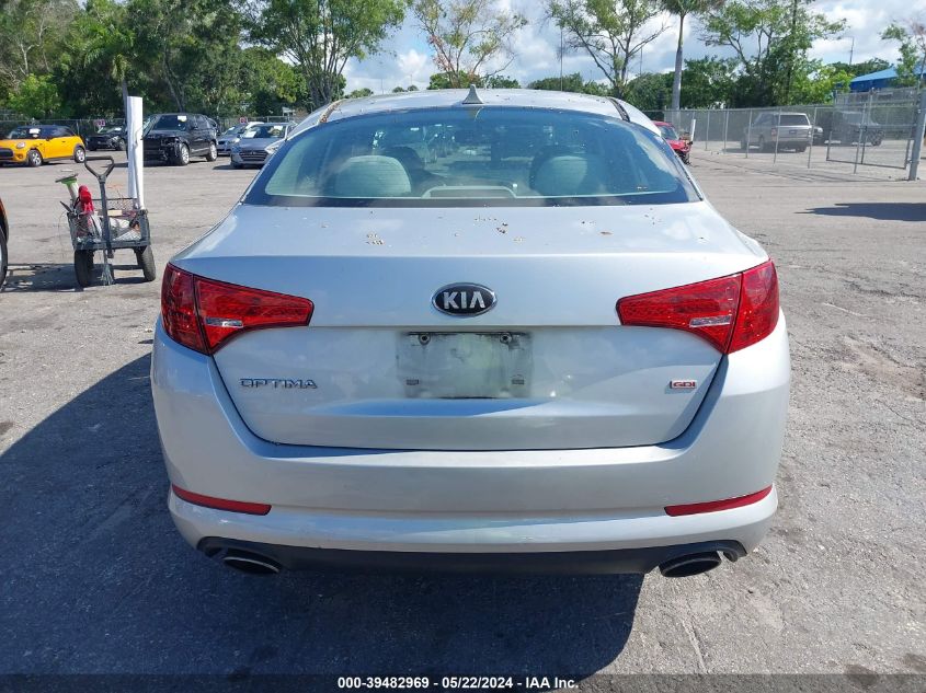 2013 Kia Optima Lx VIN: 5XXGM4A78DG156362 Lot: 39482969