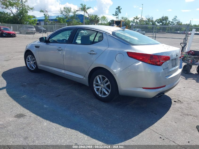 2013 Kia Optima Lx VIN: 5XXGM4A78DG156362 Lot: 39482969