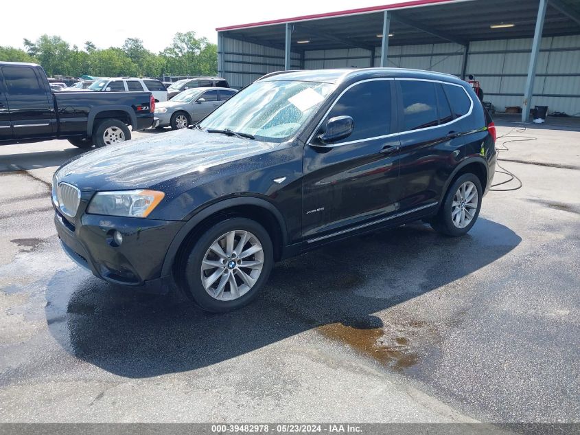 2012 BMW X3 xDrive28I VIN: 5UXWX5C59CL718528 Lot: 39482978