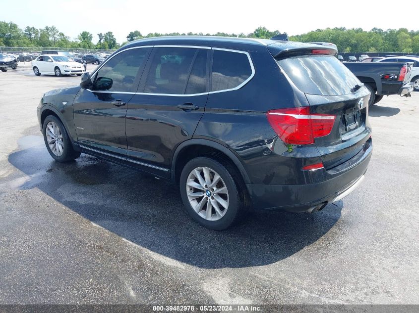 2012 BMW X3 xDrive28I VIN: 5UXWX5C59CL718528 Lot: 39482978