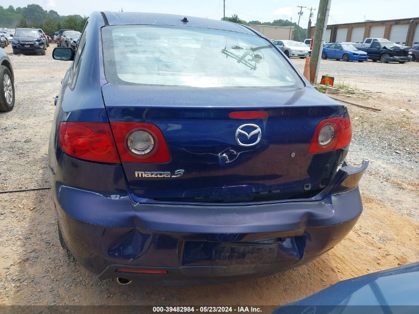 2006 Mazda Mazda3 I VIN: JM1BK32F061437666 Lot: 39482984